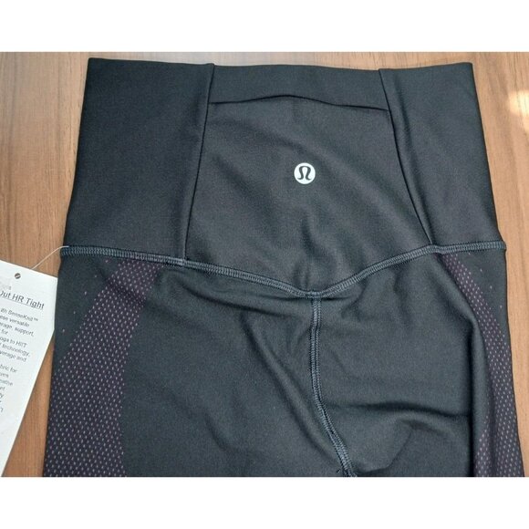 Lululemon Mapped Out High Rise Tight 28" Black / Marvel Size 2 NWT - Picture 4 of 11
